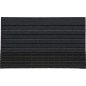 リッチェル Richell リッチェル 玄関スクエアマット ストライプ柄 M