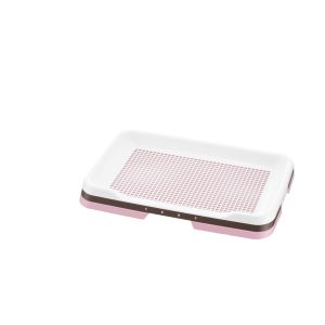 リッチェル Richell リッチェル お掃除簡単 ステップトレー レギュラー ライトピンク 犬用