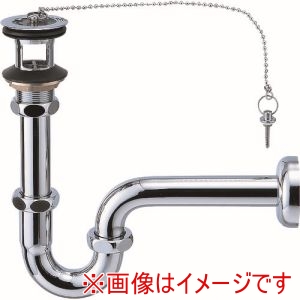 三栄水栓 SANEI 三栄水栓 H71-32 アフレ付Pトラップ SANEI