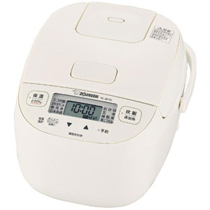 象印マホービン ZOJIRUSHI 象印 NL-BF05-WZ 極め炊き マイコン炊飯ジャー 3合 ソフトホワイト