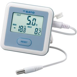 佐藤計量器製作所 skSATO 佐藤計量器 1830-00 冷蔵庫用デジタル温度計 PC-3310 1830-00 