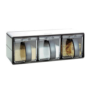 アスベル ASVEL アスベル Nフォルマ 調味料ケース ステンレス3