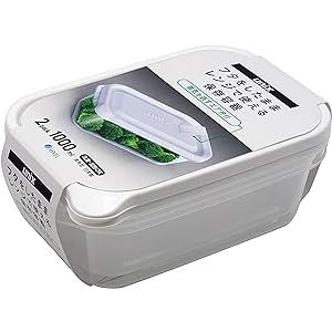 アスベル ASVEL アスベル レンジ名人 長角LL 1000ml 2個入 3704