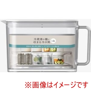 アスベル ASVEL アスベル 棚に収まる 冷水筒 ホワイト 1.0L