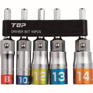 トップ工業 TOP トップ工業 ECS-814S 電動ドリル用マルチソケットセット TOP