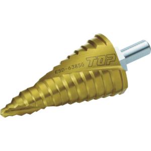 トップ工業 TOP トップ工業 ESD-638SG 丸軸シャンクスパイラルステップドリル TOP