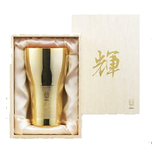 タマハシ エポラス タマハシ 輝 純銅ビア タンブラー 金仕上げ 440ml KG-03