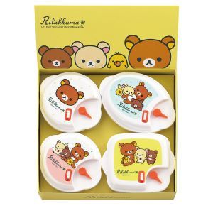 タマハシ エポラス タマハシ リラックマ 電子レンジ 容器4PC RK-34