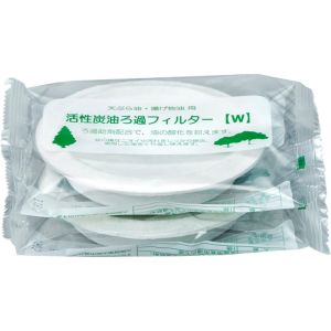 高木金属工業 高木金属 活性炭 油ろ過フィルター W 2個入り K WF-2P