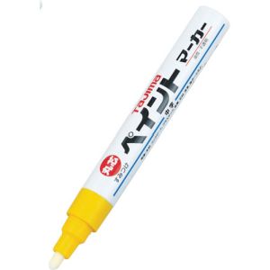 タジマ TAJIMA タジマ SPEM-YEL すみつけペイントマーカー 硬質・長芯 中字・丸芯 黄
