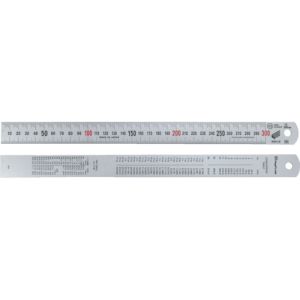 新潟精機 SK SK SV-300KD シルバースケール快段目盛 300mm 新潟精機