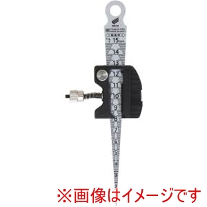 新潟精機 SK SK TPG-700AKDS ストッパ付テーパーゲージ 快段目盛 測定範囲1～15mm ストッパ使用範囲1～14mm 新潟精機