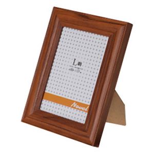 エツミ エツミ フォトフレーム Novel ノベル 小説 L判用 3.5×5in PS ブラウン VE-5577