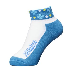 ニッタク Nittaku ニッタク 卓球ソックス クローバーソックス レディース用 ブルー 09 22.0-25.0 cm NW2979