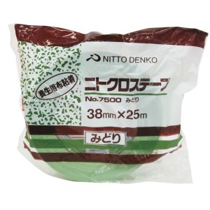 ニトムズ Nitto ニトムズ M-216IG 養生用布粘着テープ 7500 緑 38mm×25m