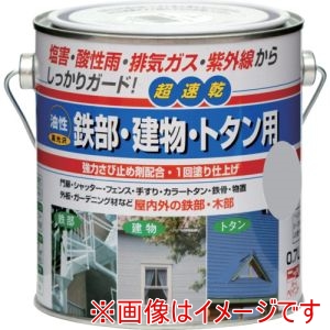 ニッぺ ニッぺ HUB121-0.7 油性鉄部･建物･トタン用 0.7L グレー 