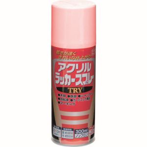 ニッぺ ニッぺ 22T006-300 アクリルラッカースプレーTRY 300ml ピンク 2