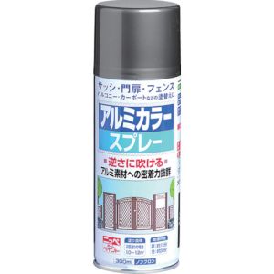 ニッぺ ニッぺ HTE107-300 アルミカラースプレー 300ml シルバーメタリック 