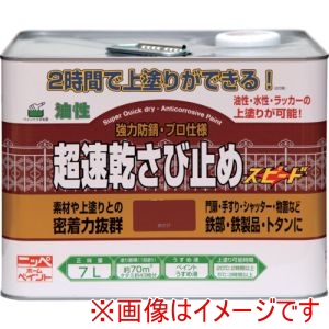 ニッぺ ニッぺ HWC101-7 超速乾さび止め 7L 赤さび 