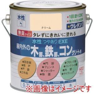 ニッぺ ニッぺ HSU104-0.7 水性つやありEXE 0.7L クリーム 