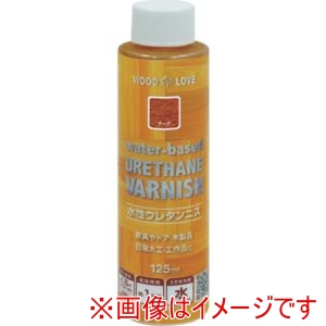 ニッぺ ニッぺ 300N022-125 水性ウレタンニス 125ml チーク 