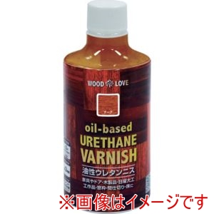 ニッぺ ニッぺ 300N042-250 油性ウレタンニス 250ml チーク 