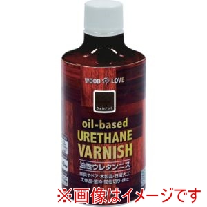 ニッぺ ニッぺ 300N044-250 油性ウレタンニス 250ml ウォルナット 