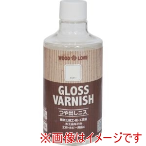 ニッぺ ニッぺ 300N091-250 つや出しニス 250ml クリヤー 