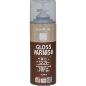 ニッぺ ニッぺ 00T021-300 つや出しニススプレー 300ml クリヤー 3