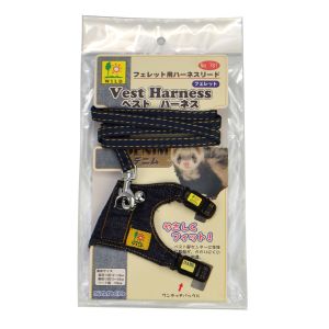 三晃商会 SANKO 三晃商会 フェレット ベストハーネス デニム