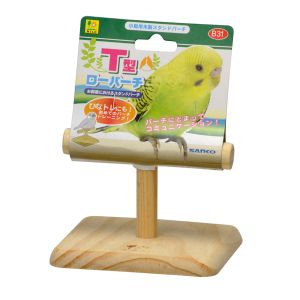 三晃商会 SANKO 三晃商会 小鳥のT型ローパーチ 止まり木