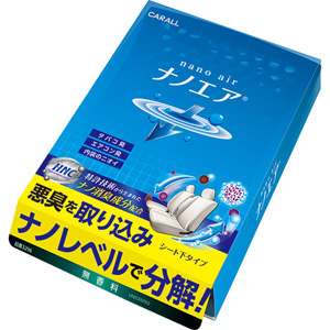 晴香堂 カーオール CARALL カーオール 3296 消臭ナノエア シート下 無香料 晴香堂