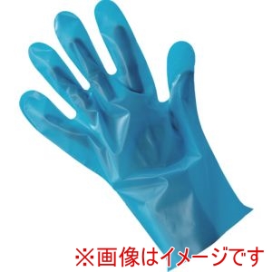宇都宮製作 プロプラス 宇都宮製作 LPE0141SEBPL バイオマス手袋PE ブルー袋入 100枚入 L