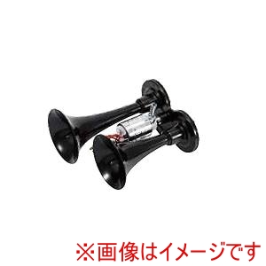 ジェットイノウエ JET INOUE  ジェットイノウエ 505565 DC24V ミニヤンキーホーン 低電流タイプ 長さ200mm ブラック
