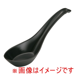 エンテック ENTEC エンテック メラミン レンゲ 小 DX 黒 C-77