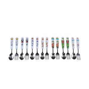 エンテック ENTEC エンテック PC柄 お子様 フォーク L-107 こねこたいフォーク