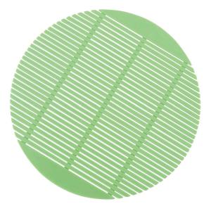 エンテック ENTEC エンテック PP ざるそば スダレ 丸型 NO.97G グリーン