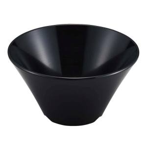 エンテック エンテック 千羽鶴 SP-87B めん鉢15cm 黒