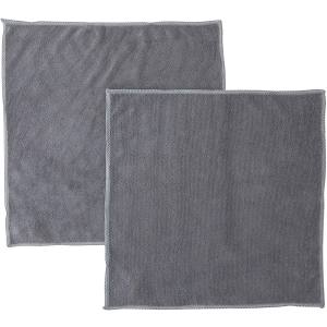 マーナ MARNA マーナ 汚れからめとりクロス 2枚入 グレー W641GY