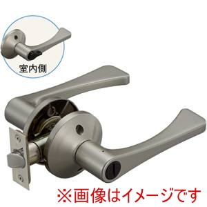 マツ六 マツ六 7010061 リフォーム用レバーハンドル錠 間仕切錠 個室用