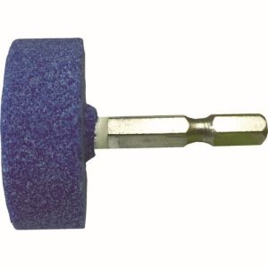 イチネンMTM ミツトモ 27843 六角軸 軸付砥石 ステンレス用 WA 平型 φ38×13mm イチネンMTM