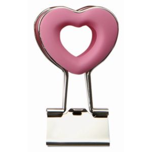 ベロス VELOS ベロス DCH-2PK ハートクリップ ピンク