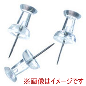 ベロス VELOS ベロス SSD-108C スマートスリム ダルマ画鋲 透明 15本入