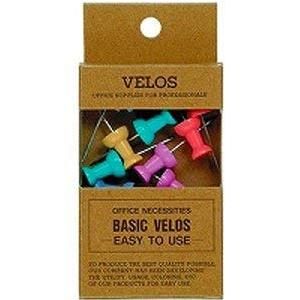 ベロス ベロス ダルマロング画鋲 パステルMIX DF-150P