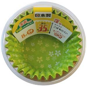 ヒロカ産業 ヒロカ産業 抗菌 小花 おかずカップ 深形 8号 54枚入