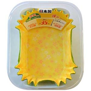 ヒロカ産業 ヒロカ産業 抗菌 小花 おかずカップ 深形 長四角 大 20枚入