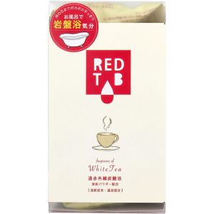 ヘルス ヘルス 遠赤外線炭酸浴 REDTAB 溶岩パウダー配合 ホワイトティーの香り 50g×6錠入