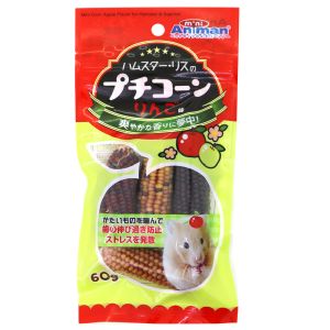 ドギーマンハヤシ DoggyMan ドギーマン ハムスター リスのプチコーン りんご味 60g