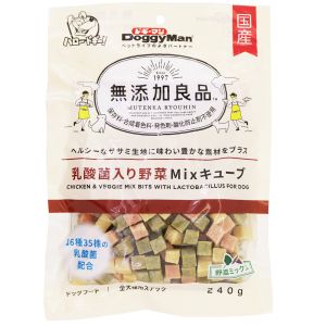 ドギーマンハヤシ DoggyMan ドギーマン 無添加良品 乳酸菌入り野菜Mixキューブ 240g