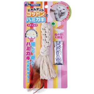 ドギーマンハヤシ DoggyMan ドギーマン にゃんデント コットンでハミガキ スティック
